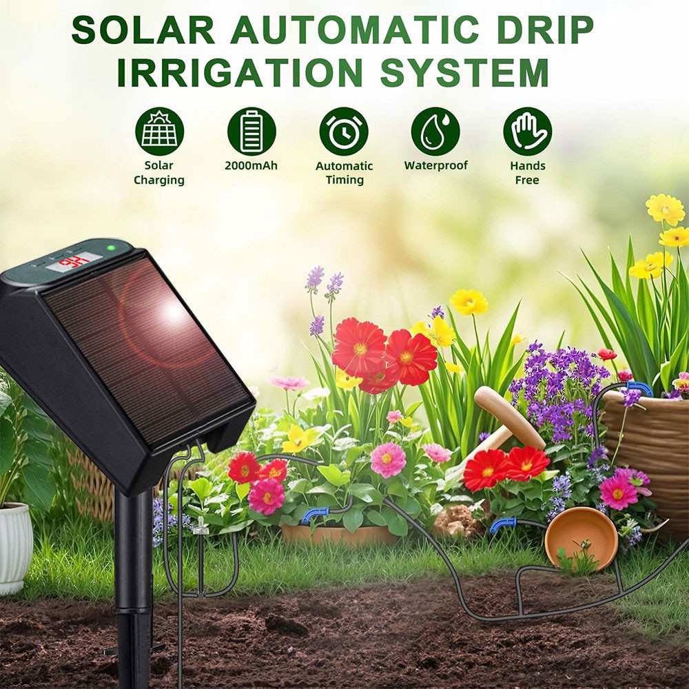 Solar Irrigation System Plant Watering Automatic Automatic System Set NEW
