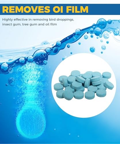 30PCS Windshield Fluid,Windshield Washer Tablets,Car Accessories Washer Fluid