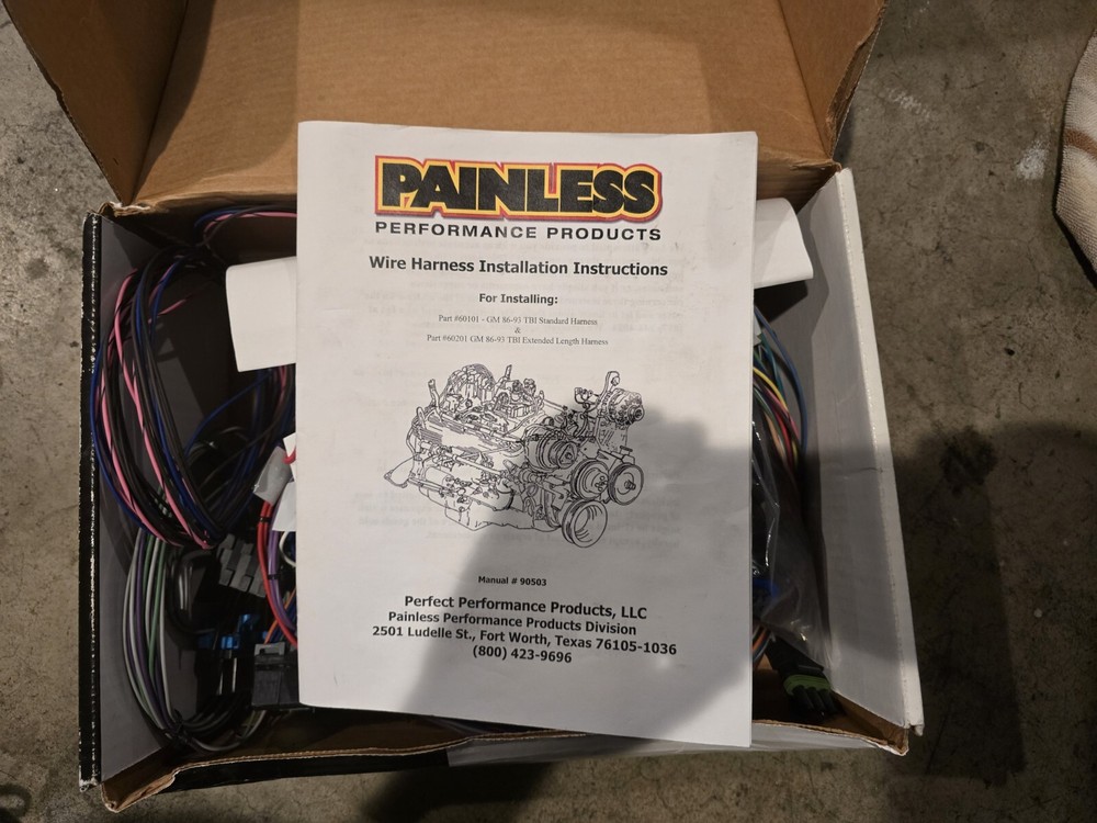 "PAINLESS" FUEL INJECTION WIRING ASSEMBLY