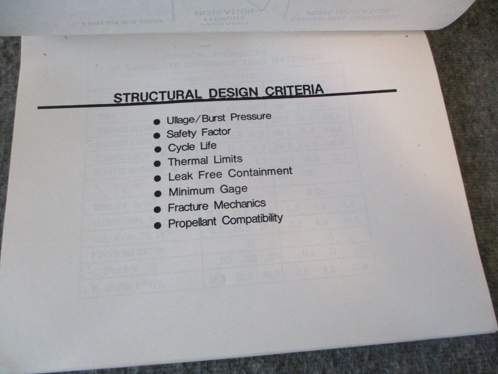 1984-85 NASA MSFC SPACE SHUTTLE LONG RANGE PROGRAM PLAN+CRYOGENIC & TECH REPORTS