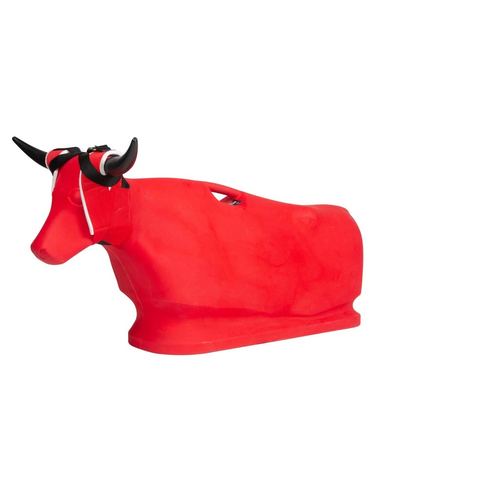 SOMETHING DUMMY Roping Dummy Roping Steer - Black