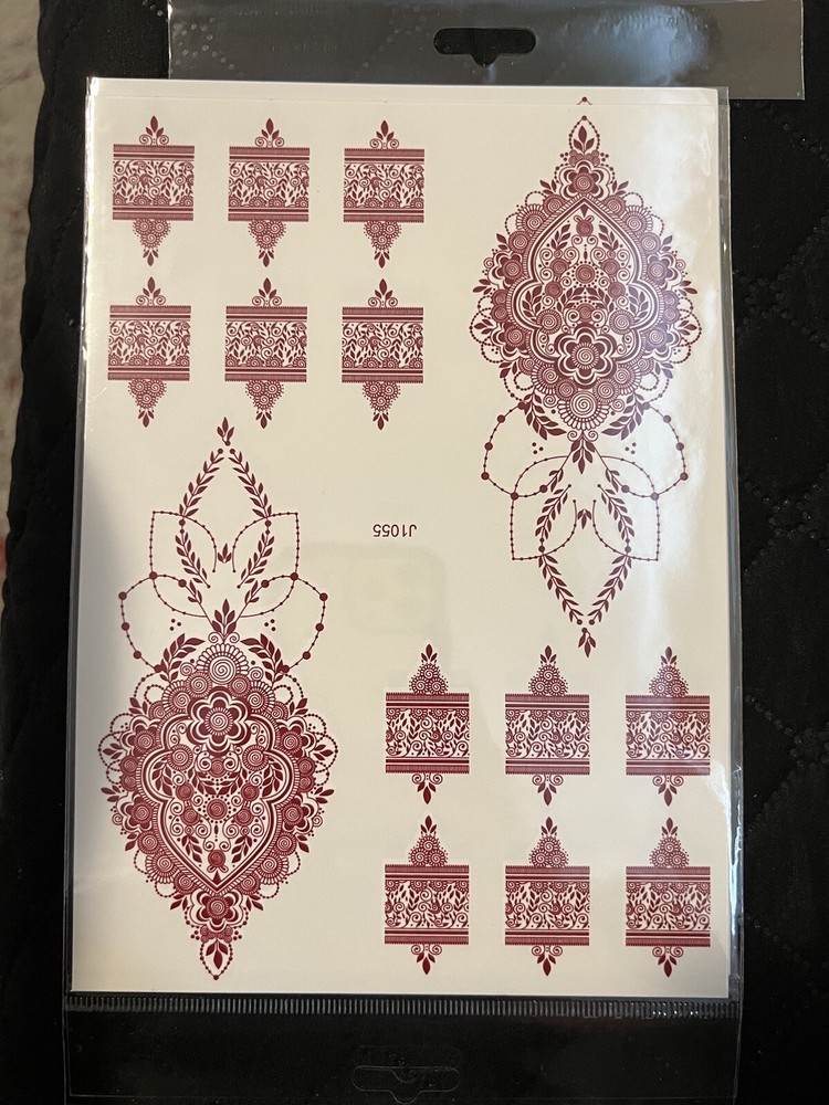 henna stickers