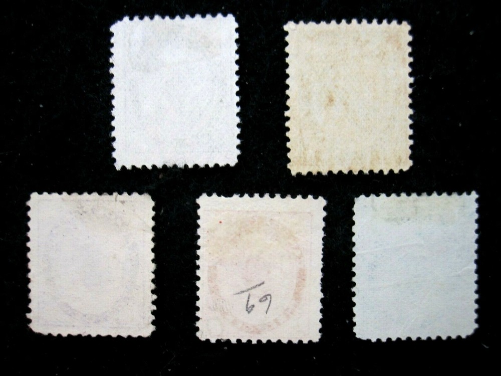 CANADA - SCOTT# 66-70 - SS - USED - CAT VAL $24.75