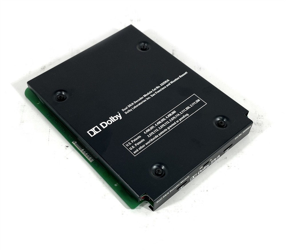 Dolby Cat. No 222SR/A Card Dual SR/A Decoder Module for Dolby CP500 CP65