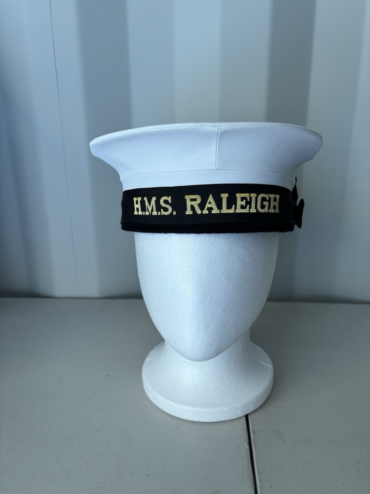 HMS Raleigh sailors hat size 59