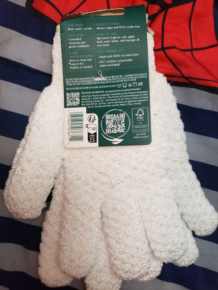 exfoliating gloves