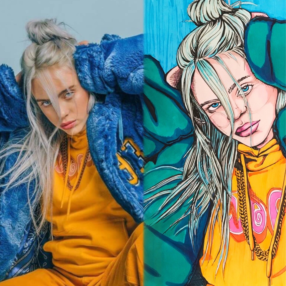HandDrawn Not Digital Pop'd Art! See Yourself In Full Color Comic Personalized!