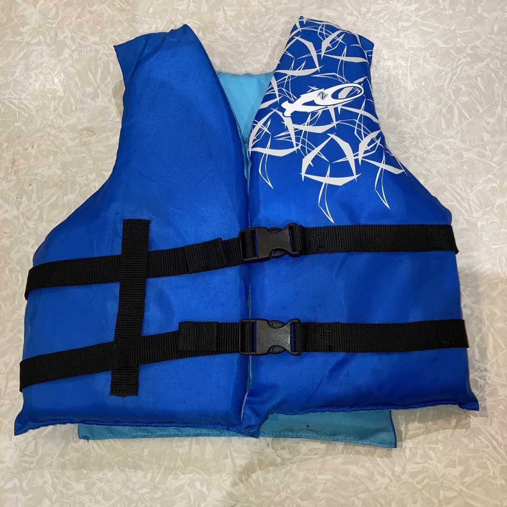 BLUE X20 LIFE JACKET YOUTH SIZE 50-90 Lbs