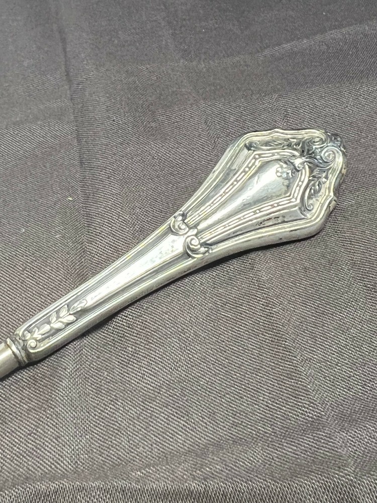 Victorian Webster Lace Puller Button Hook 30.15g Sterling Silver Handle