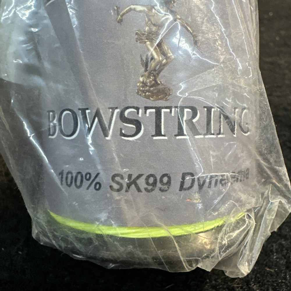 DISCOUNTED BCY Fluorescent Yellow MERCURY Bowstring Material 1/4lb Bow String