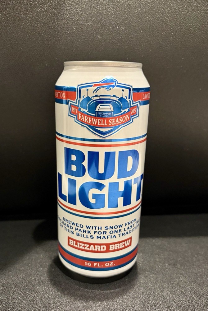 Bud Light Buffalo Bills Blizzard Brew ( 1 EMPTY CAN)