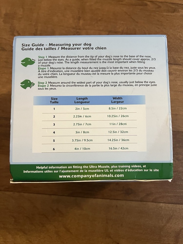 Bakersfield Ultra Muzzle - Size 5 - New in Box