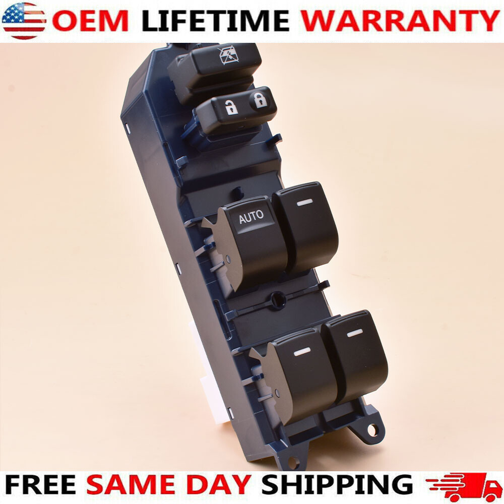 Master Electric Power Window Control Switch Driver Side Left Front For TOYOTA