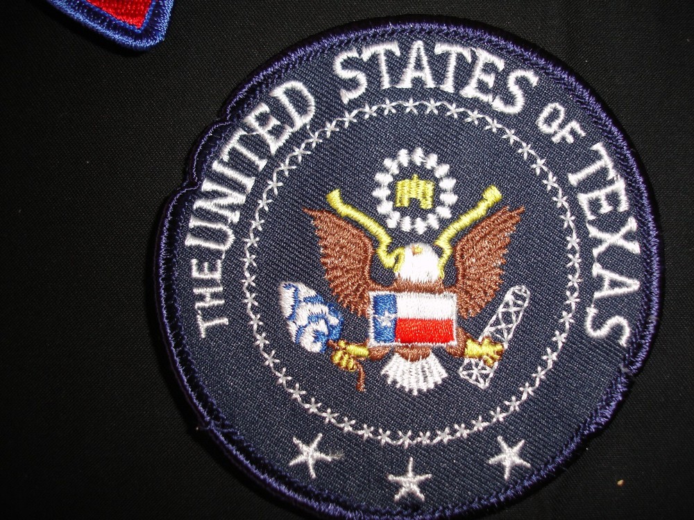 Texas patch set 9 patches Texas flag