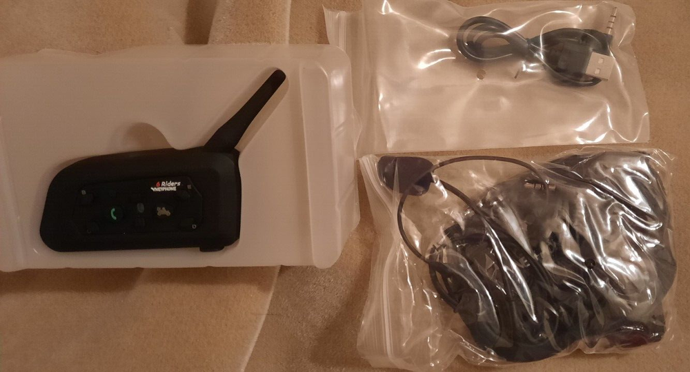 Referee Communication Headset Motorcycle Bluetooth Intercom Interphone V6C