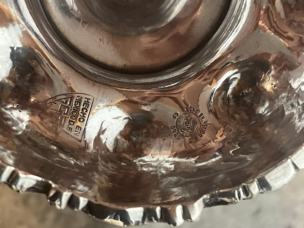 Silver Candle Holder