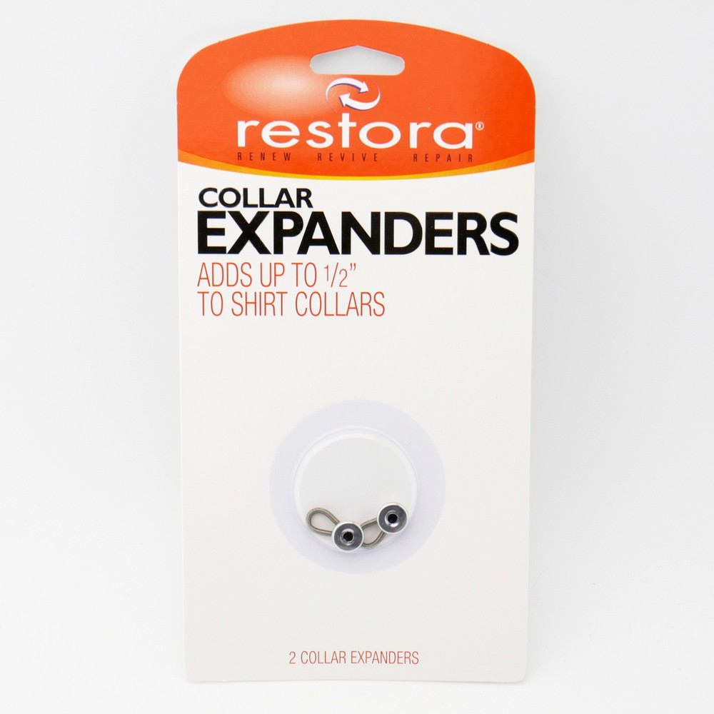 Restora Metal Collar Expanders - 2/Pack