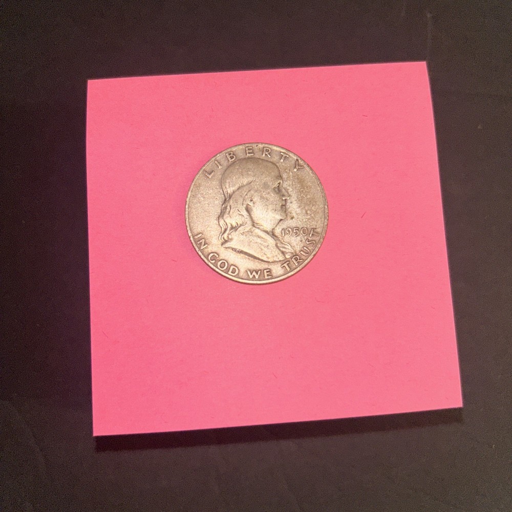 1950 Franklin Silver Half Dollar