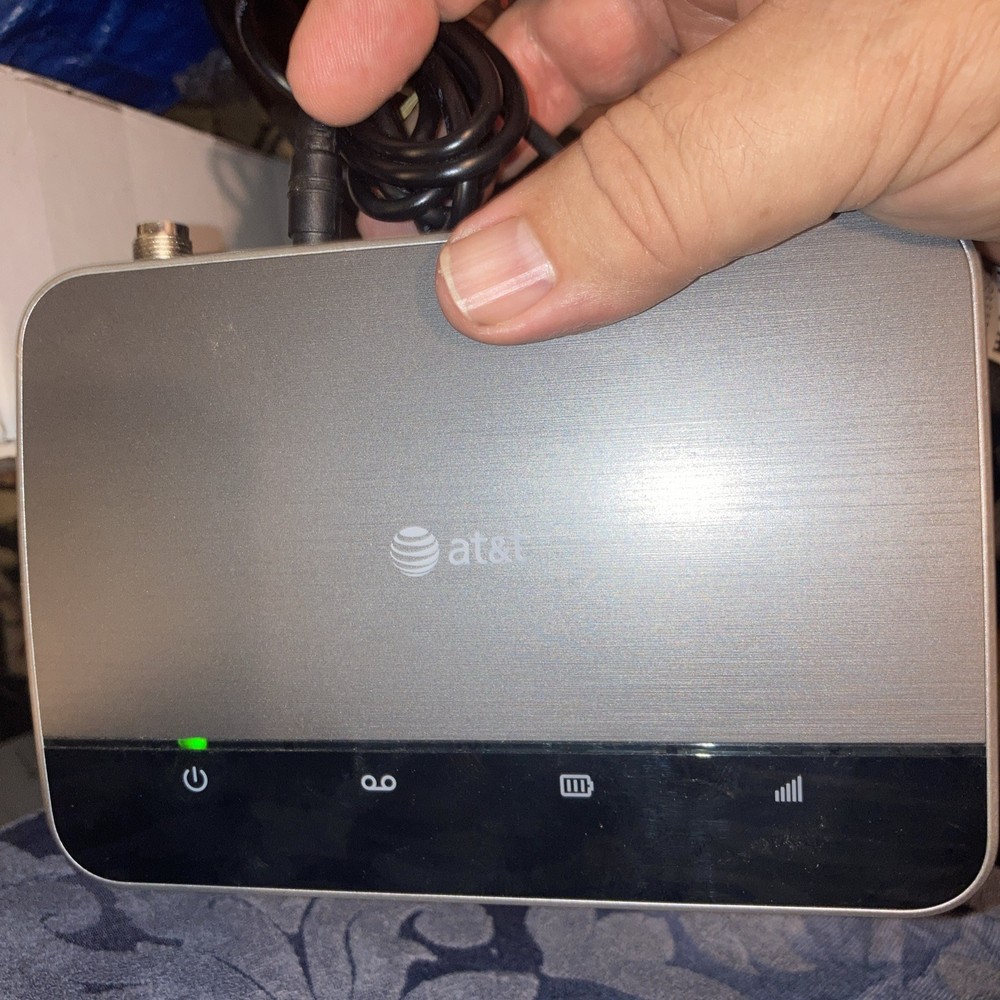 AT&T Wireless Home Phone Base Model WF720 Silver Complete Open Box