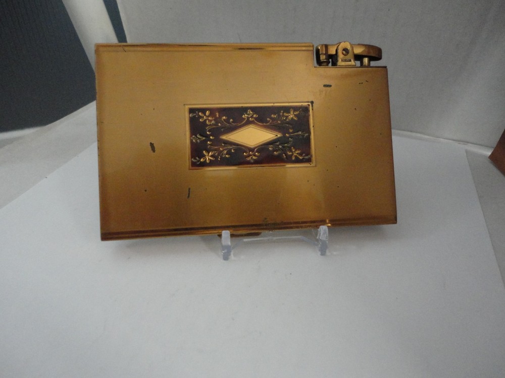c1939 RONSON "ULTRACASE" CIGARETTE CASE LIGHTER Dureum & ENAMEL