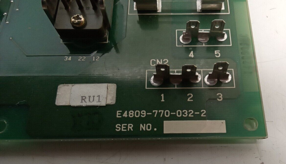 OKUMA E4809-770-032-2 Relay Board