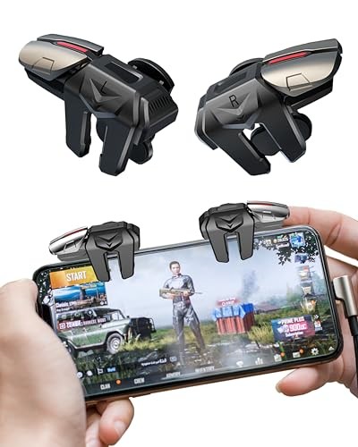 Mobile Phone Controller for Android & iPhone, 6 Trigger Game Controller