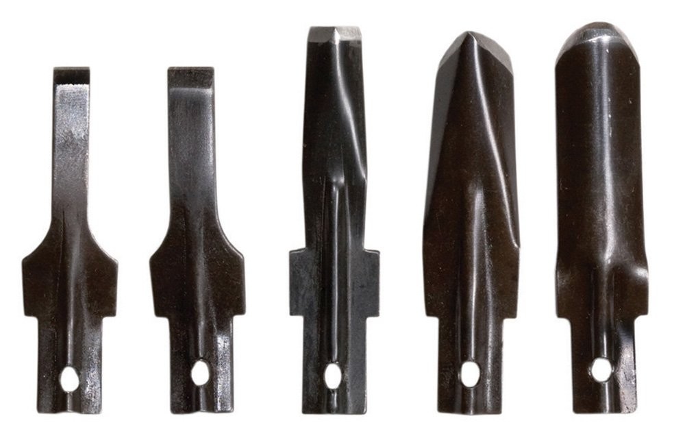 Excel 5-Piece Assorted Gouges Full Gouge Set