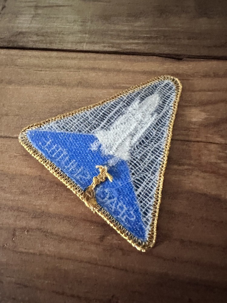 NASA Space Shuttle - Triangular 3” Patch & Sticker