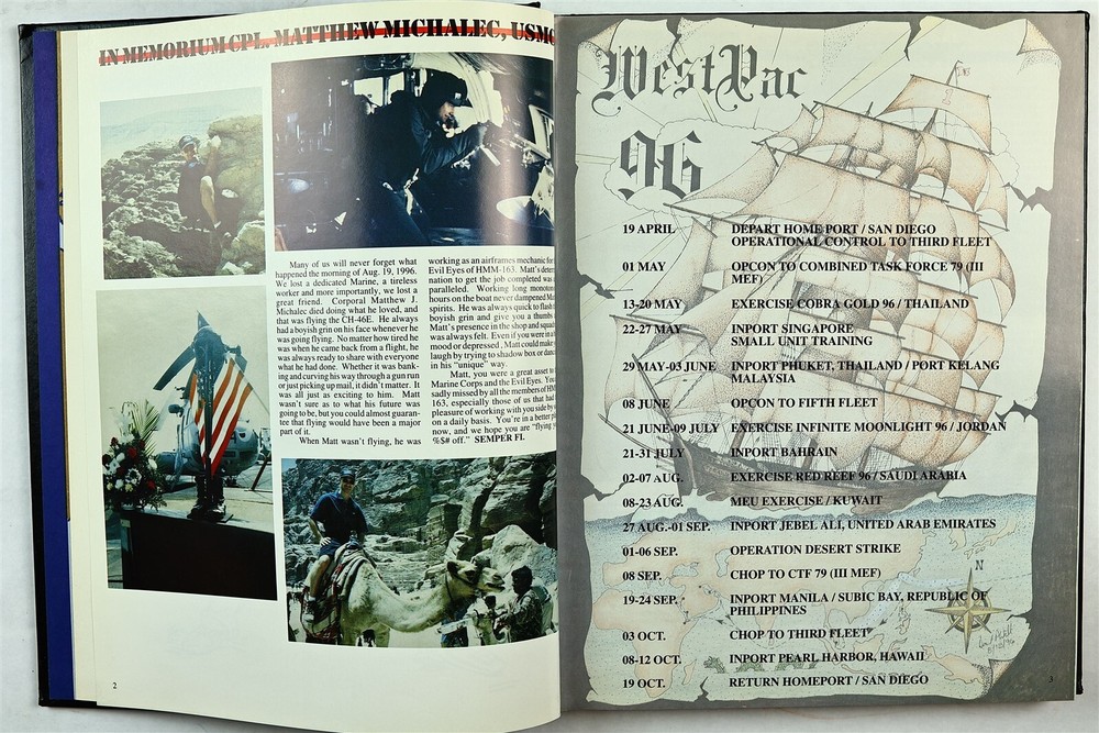 13th MEU Marine Expeditionary Unit 1996 Westpac Centcom Deployment Cruise Book