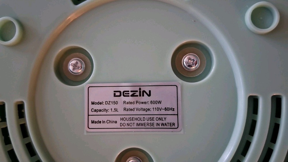 Dezin DZ150 600W 1.5 L Multi-function Hot Pot  open box