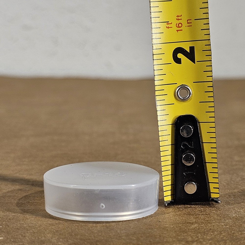 DN16CF 1.33" CF Conflat Flange Protector Cap Knife Edge Guard Plastic PE 10-Pack