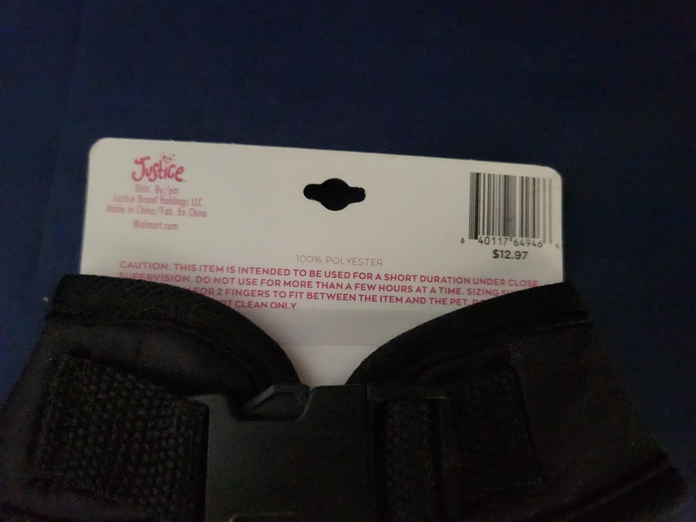 Justice XS Dog Harness