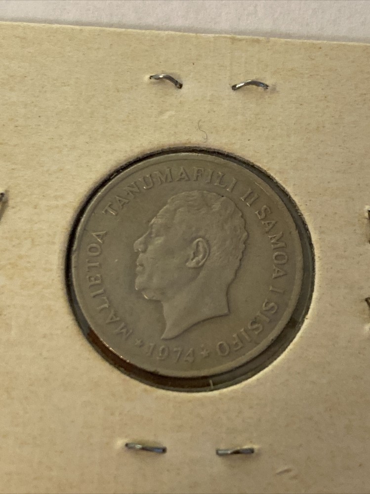 1974 Samoa 10 Sene Coin B16
