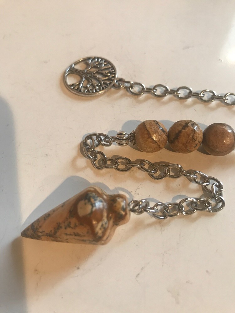 Picture Jasper Pendulum Divination Communication 74