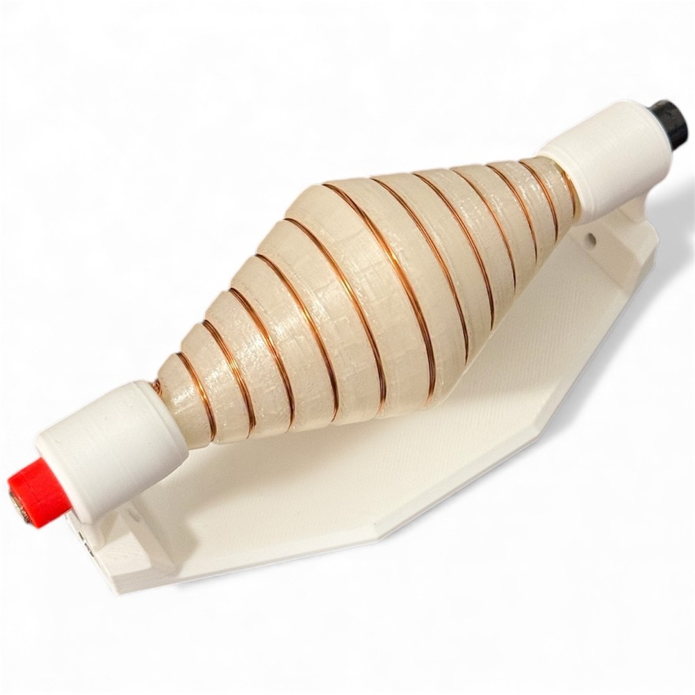 Fibonacci coil module, electroculture coil