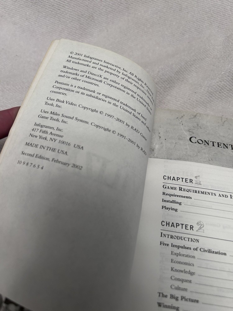 Sid Meier’s Civilization III Instruction Manual