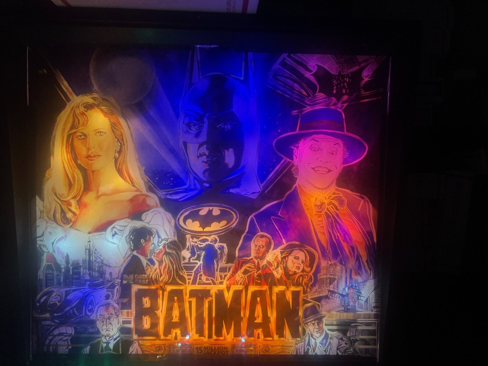 BATMAN NON GHOSTING Lighting Kit custom SUPER BRIGHT PINBALL LED KIT (DATAEAST)