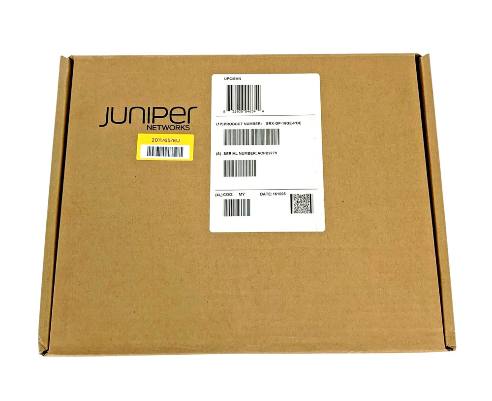 Juniper Networks expansion module SRX-GP-16GE-POE NEW Sealed