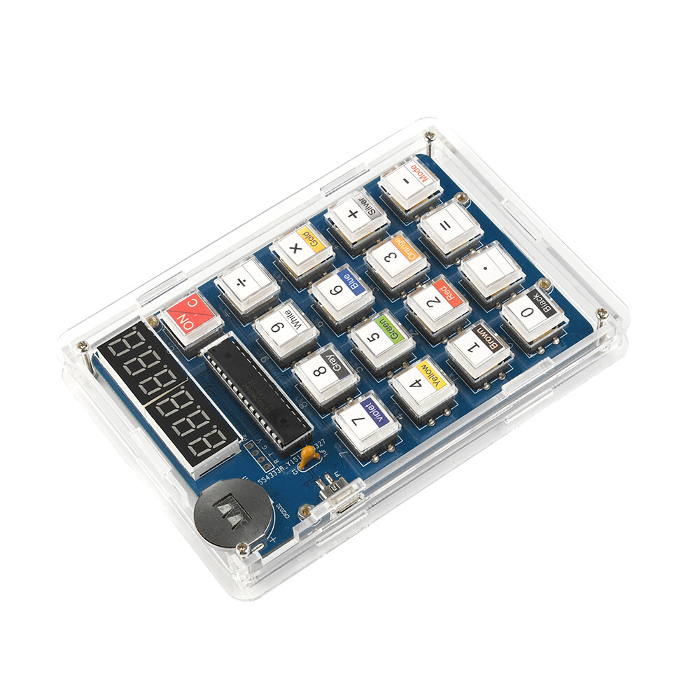 LED Display DIY Calculator Making Electronic Kit MCU Soldering Practice Project