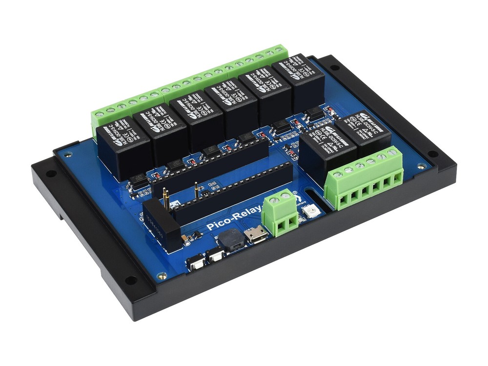 Waveshare Industrial 8-Channel Relay Module for Raspberry Pi Pico Multi Protect
