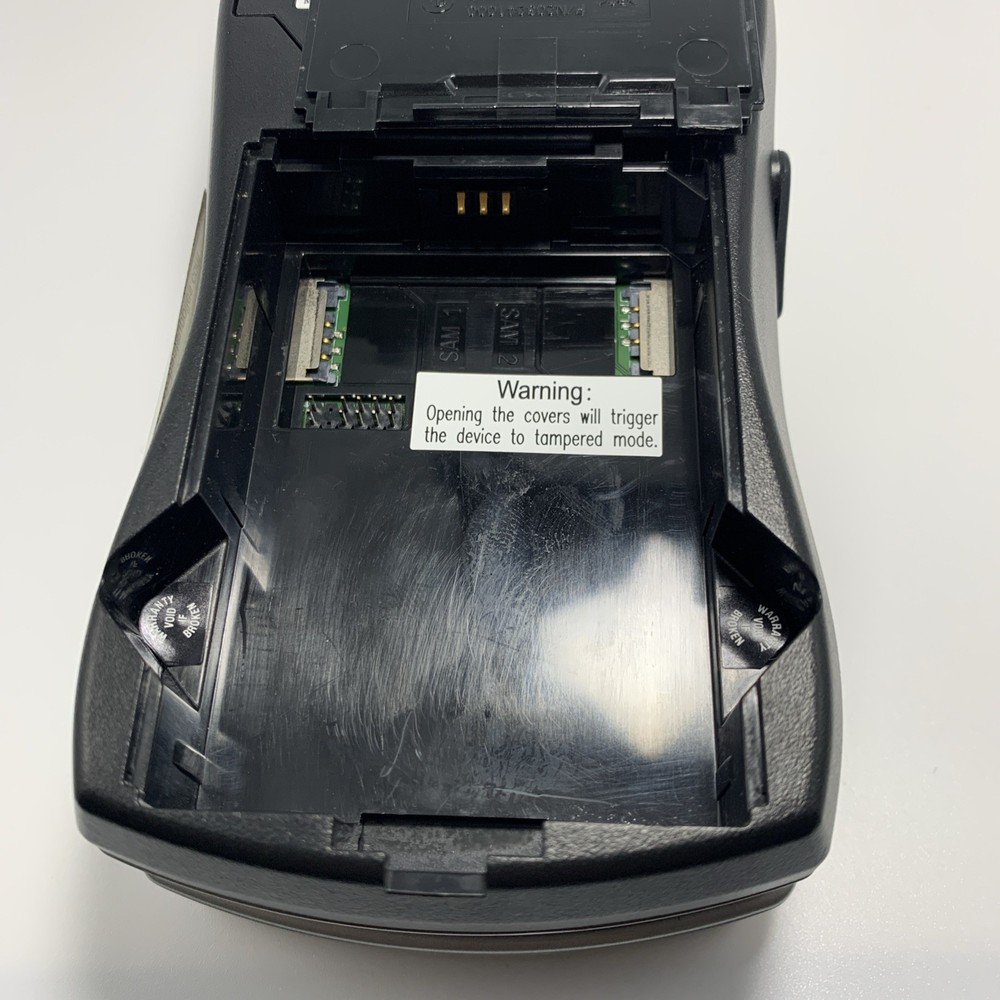 First Data FD-400 GT Portable Touchscreen NFC Credit Card Terminal
