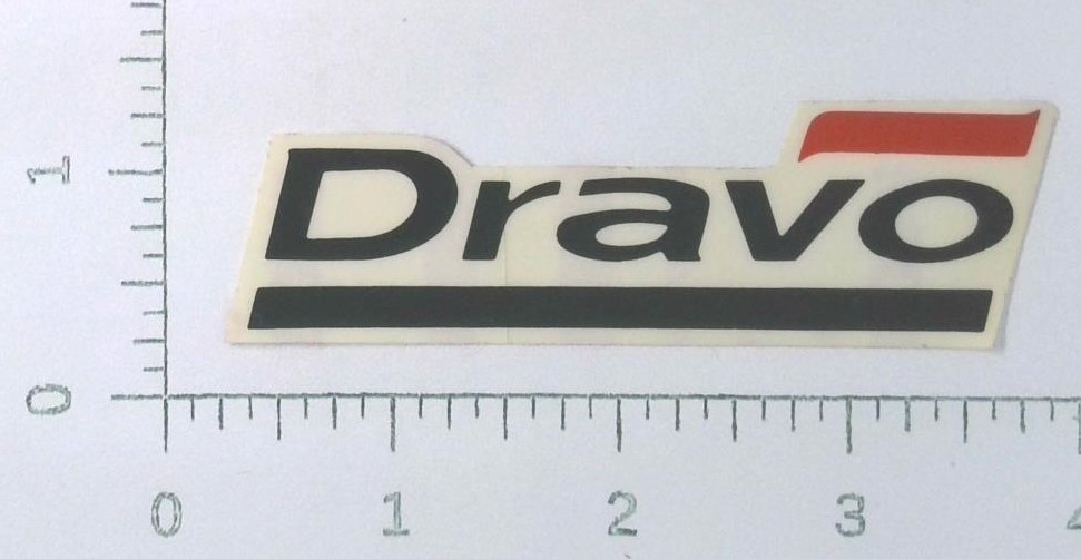 Vintage Dravo Mining Equipment Logo Sticker Decal