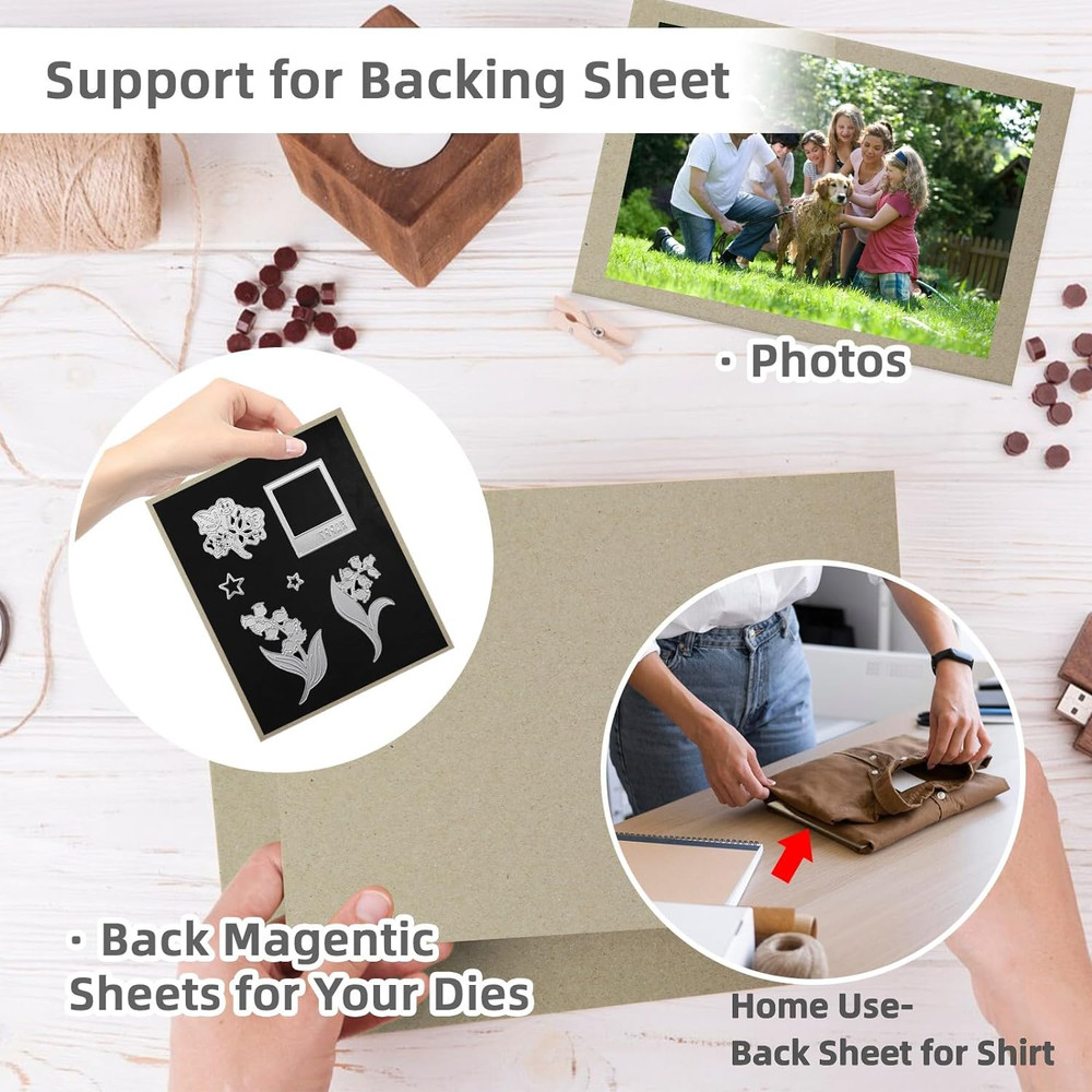 25 Sheets 12.5"x10" 2mm Grey Book Board for Binding and Box Making
