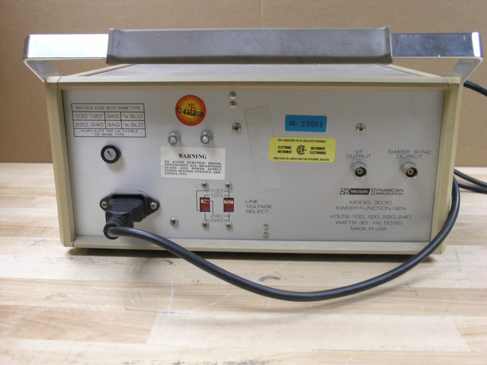BK Precision Dynascan 3030 Sweep/ Function Generator