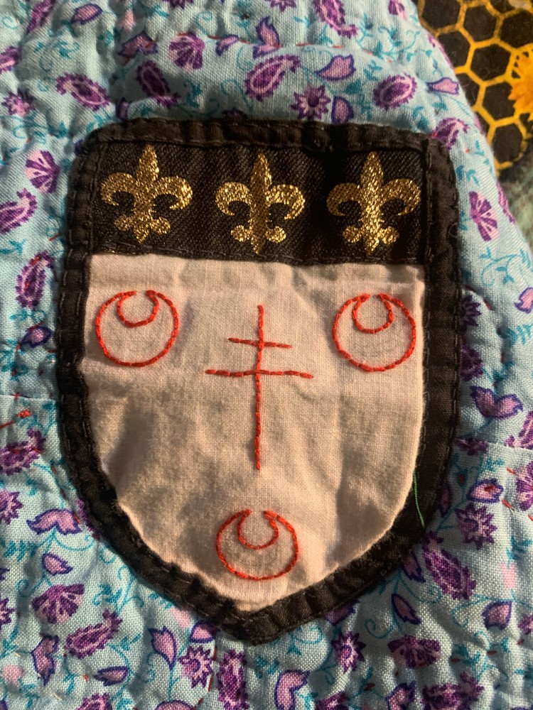 SCA Handquilted Lap Quilt