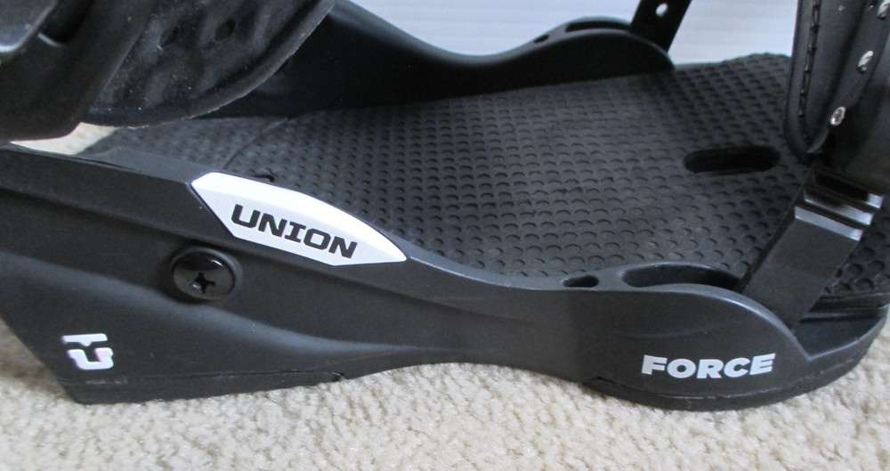 Union Force Black Snowboard Bindings Size X-Large