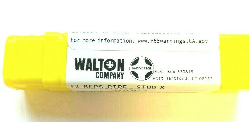 WALTON #2 REPS PIPE EXTRACTOR 50002 1/4" PIPE 1/2" STUD SCREW