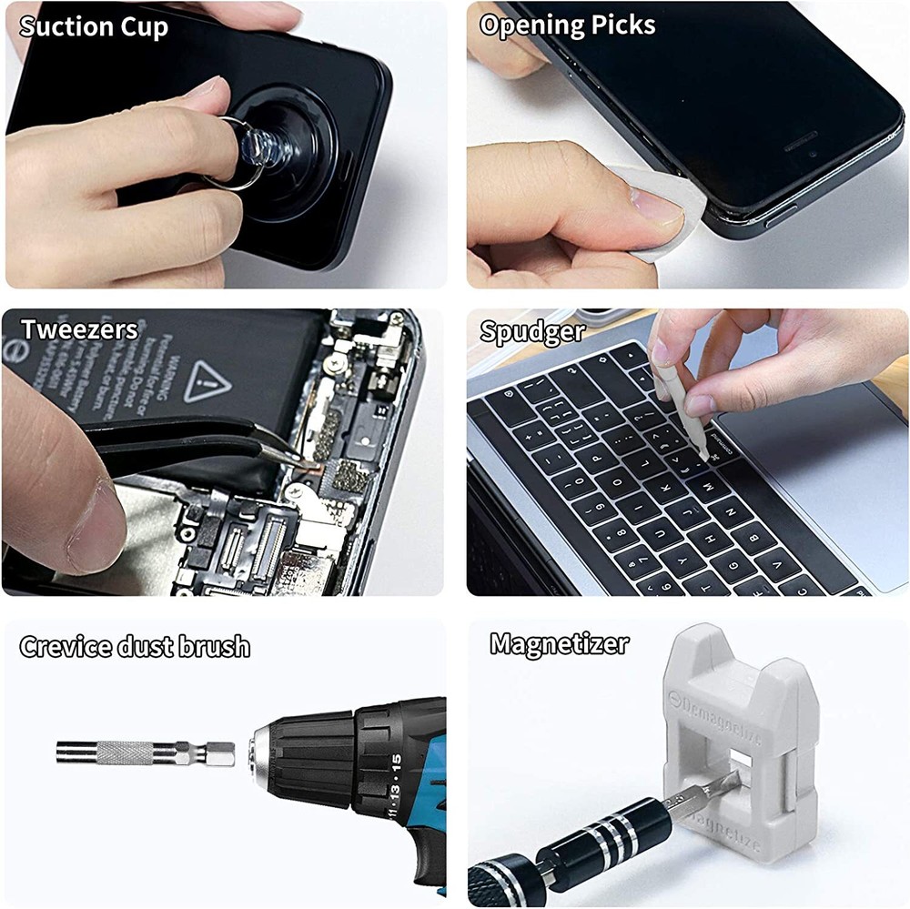 Precision Screwdriver Set Mini 138 in1 Multi-function TORX Magnetic Repair Tool