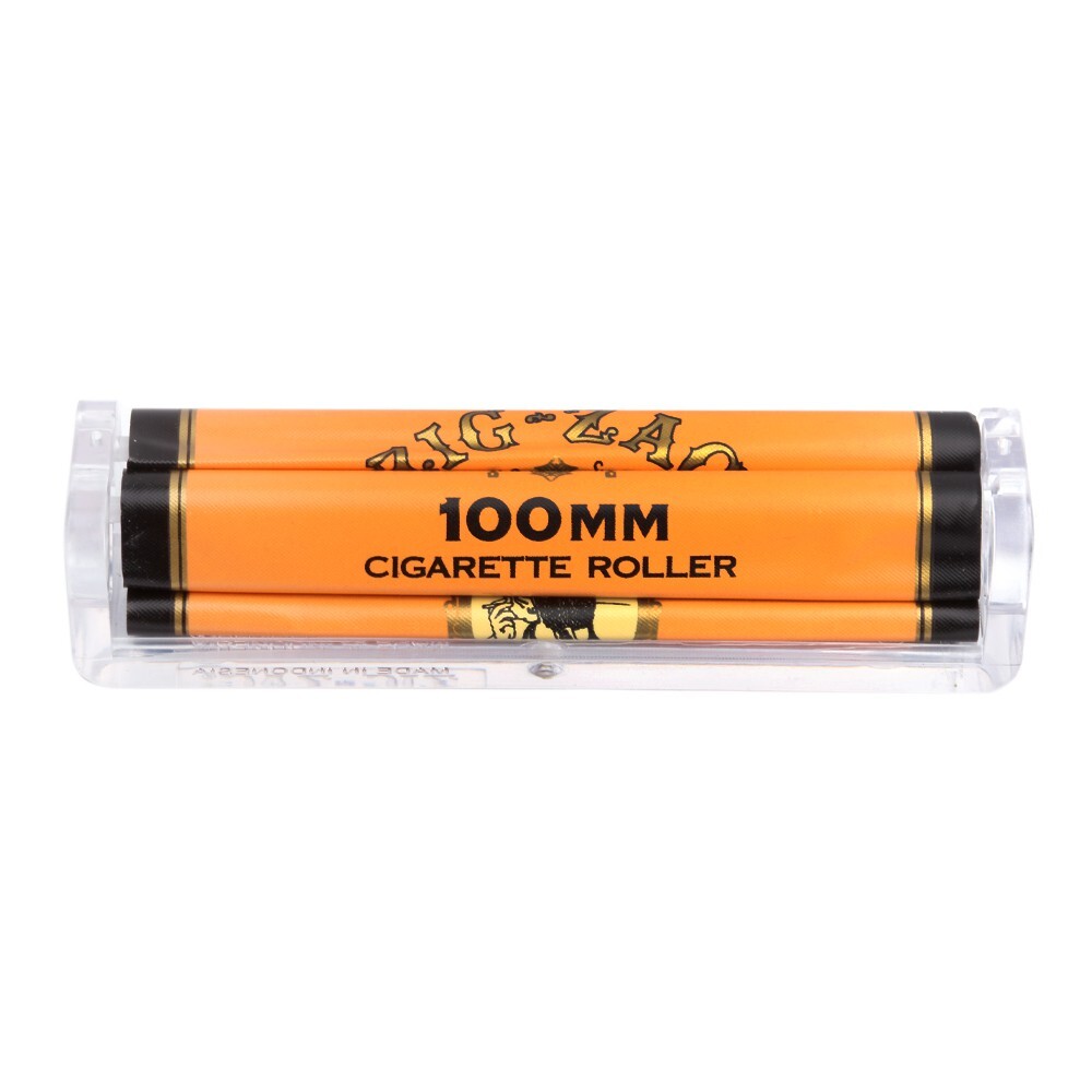😎 FULL BOX ZIG-ZAG 100 MM CIGARETTE ROLLERS ORANGE 👀✨12 PACKS