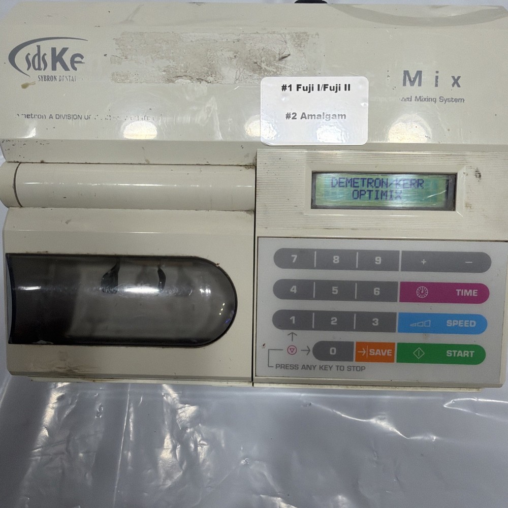 SDS KERR Demetron OptiMix 100 Dental Amalgamator Digital Mixing System